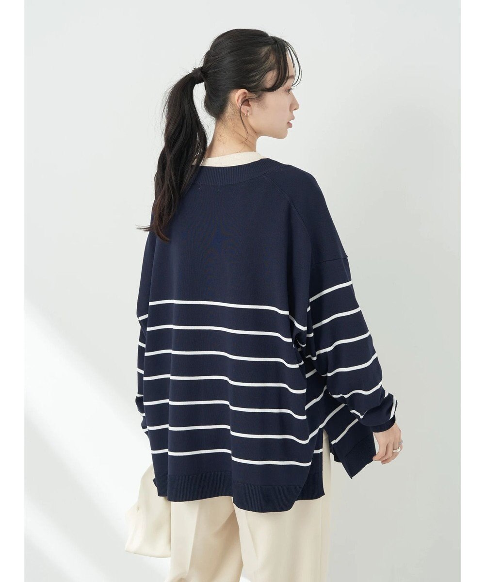 earth music&ecology Ｖネックビッグシルエットカーディガン 