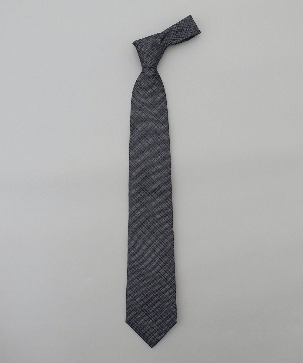 GOTAIRIKU GOTAIRIKU別注【MANTERO SETA/マンテロ・セタ】ネクタイ_グレーチェック 