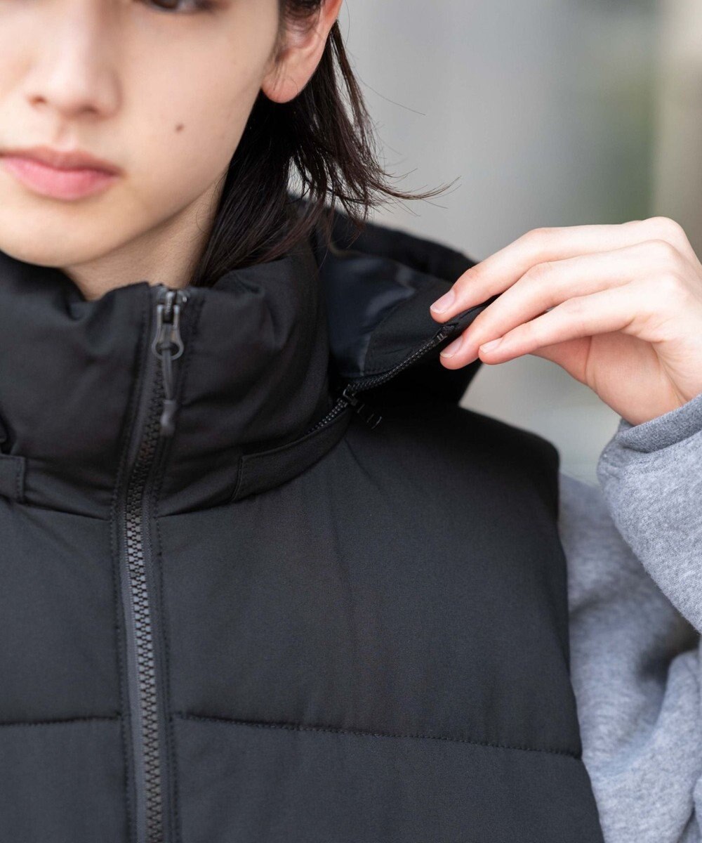 WEGO 【25年秋冬新作/ユニセックス着用ITEM/MLサイズ展開】2WAYパファーベスト 