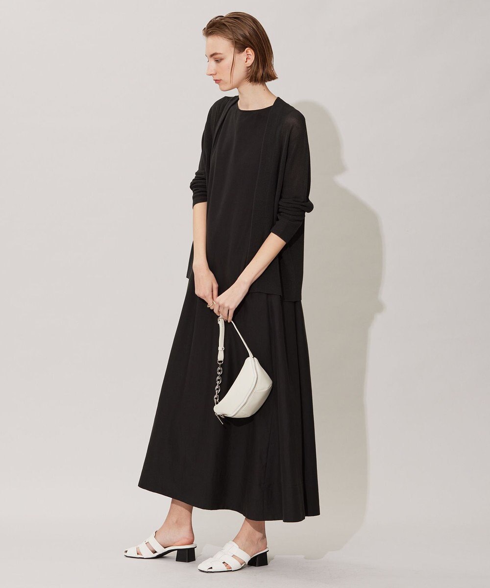 ICB L 【洗える】 コットンアセテート カーディガン 