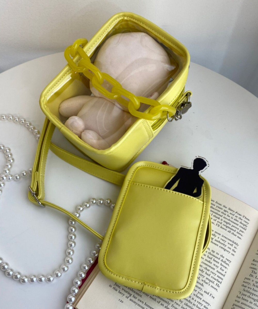 WEGO 【痛バ＆推し活グッズ】カラフルチェーンぬい痛ショルダー 