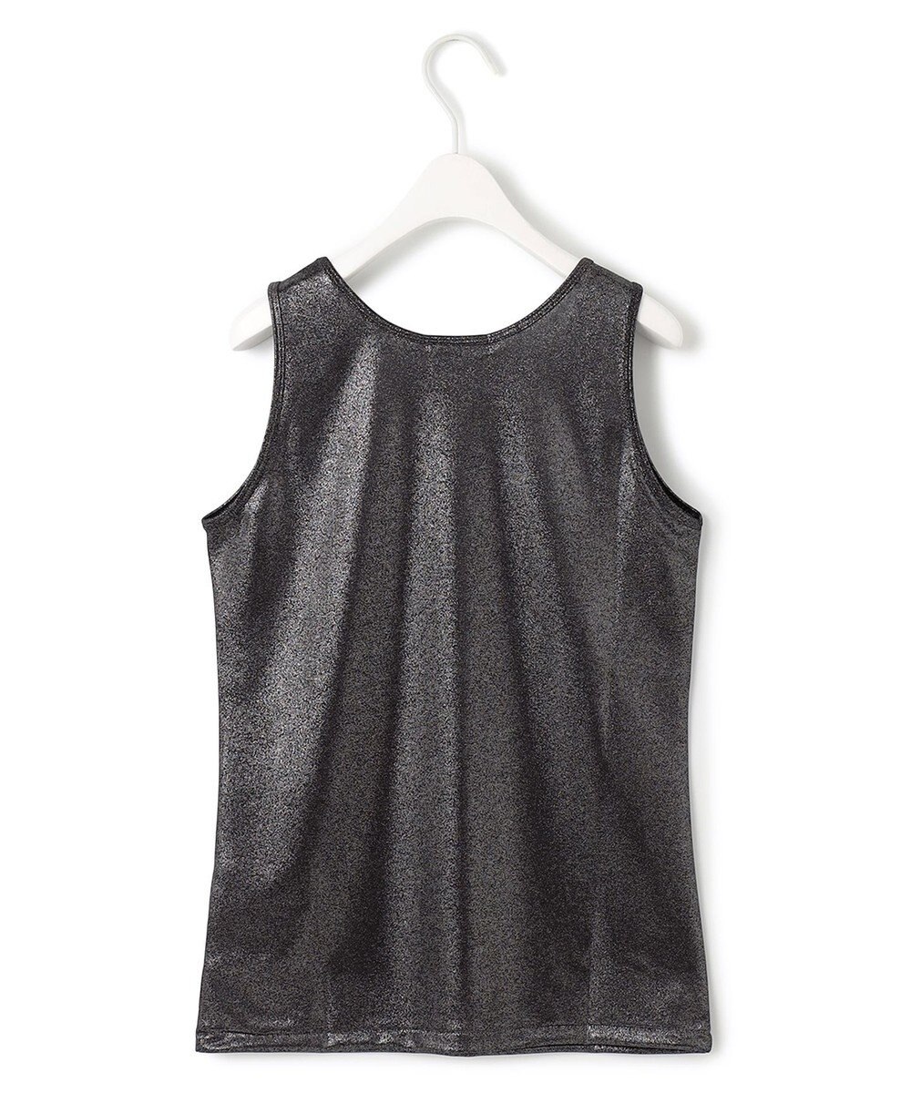 ICB L 【洗える】シャイニータンクトップ カットソー 