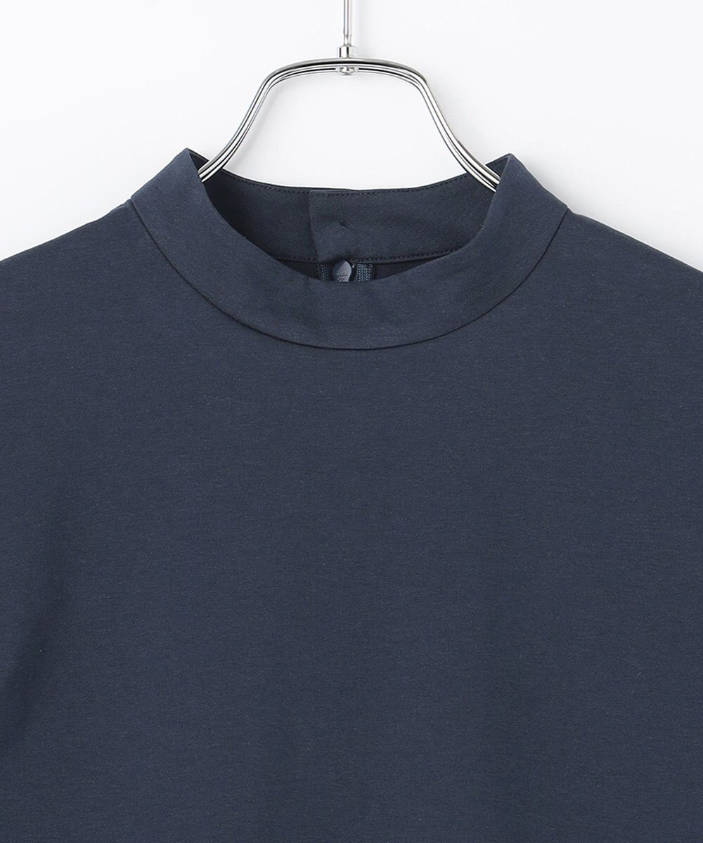 #Newans 【ANSWER for シティライフ】乾燥機対応！ハイネックフレンチスリーブカットソー 