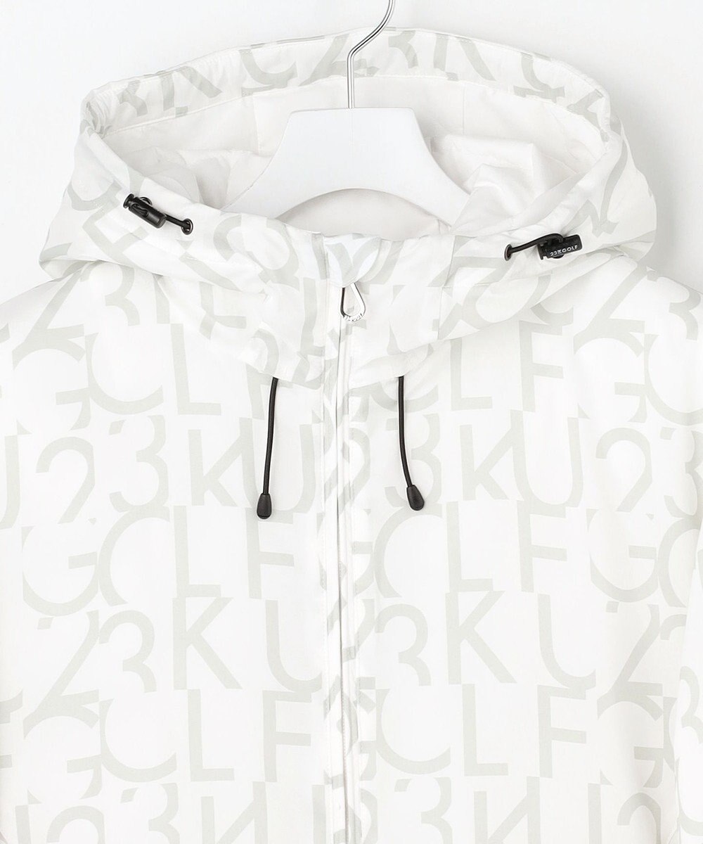 23区GOLF 【MEN】ロゴグラフィック中綿ブルゾン 