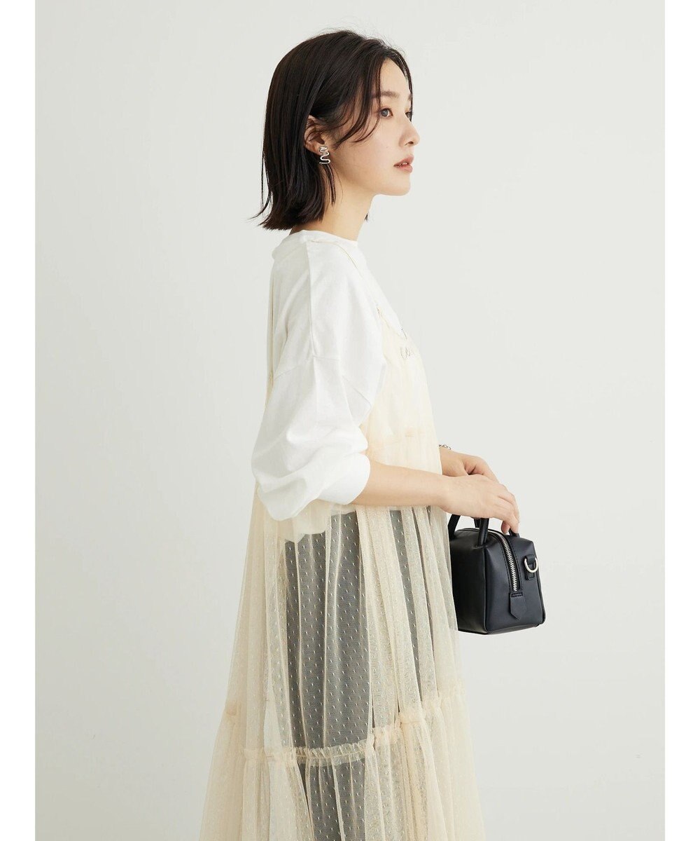 Green Parks ・ＥＬＥＮＣＡＲＥ　ＤＵＥ　２ｗａｙチュールキャミワンピ 