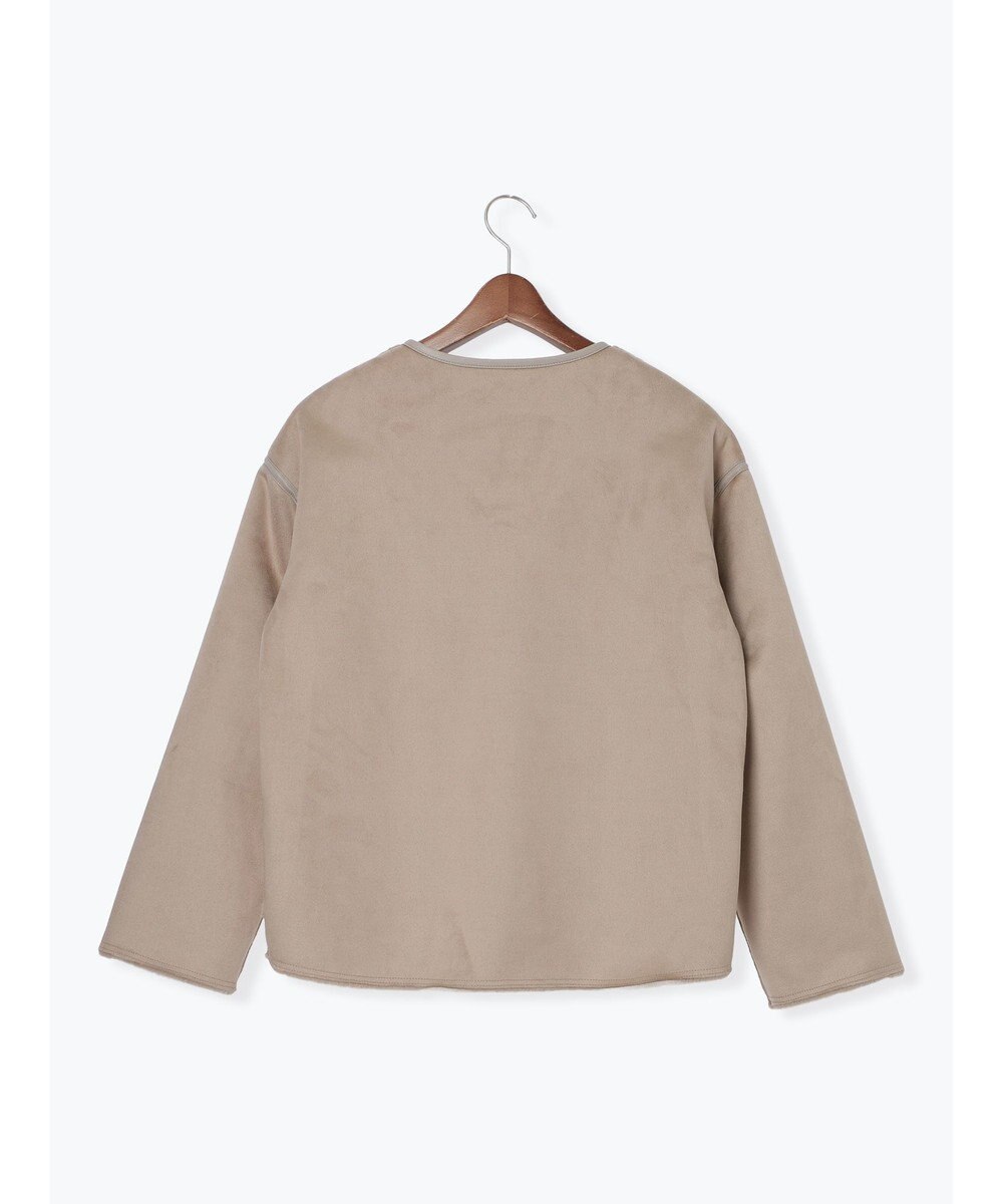 Te chichi リバーシブルファームートンブルゾン 