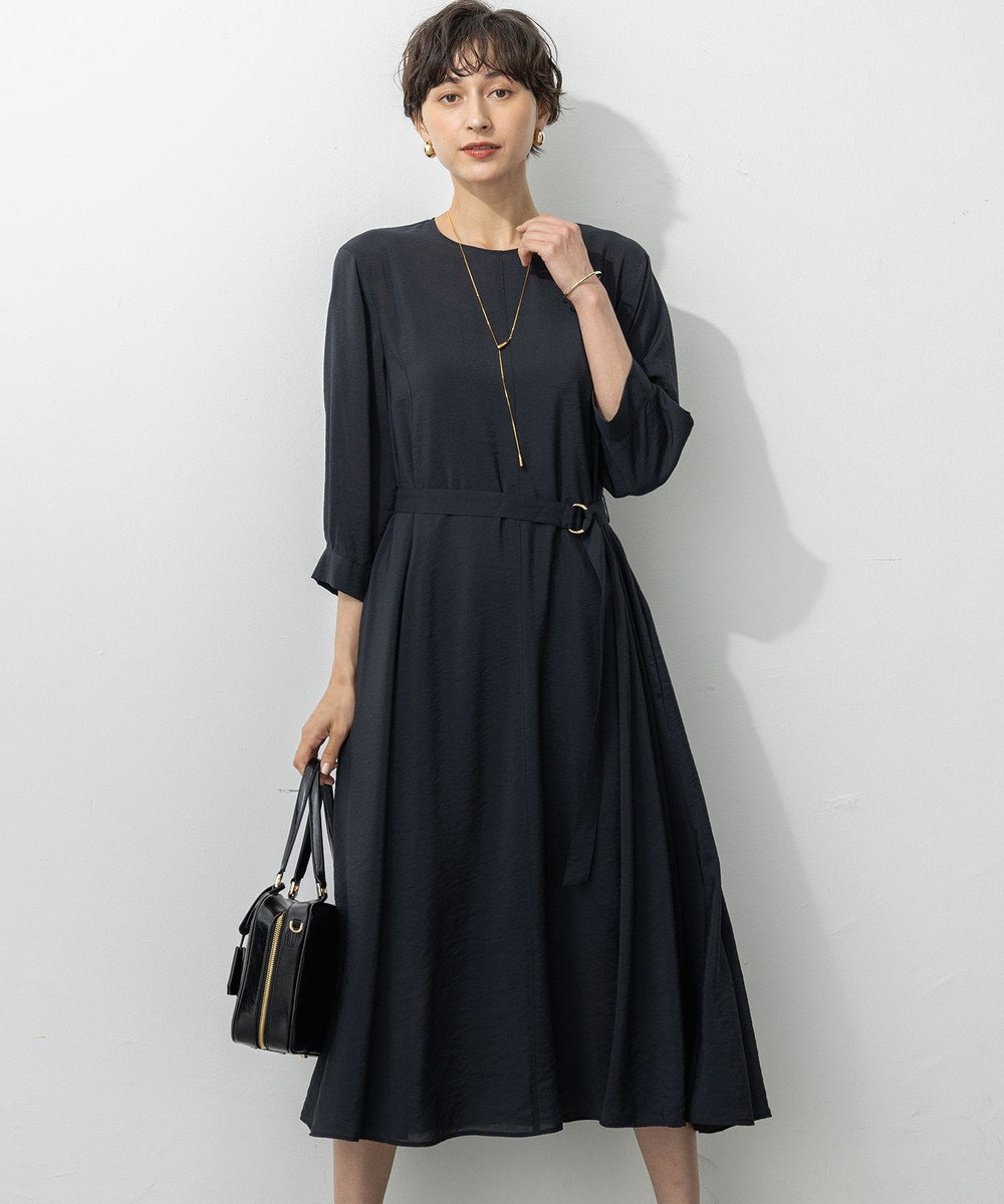 23区 S シアースパンオーガンジー ワンピース 