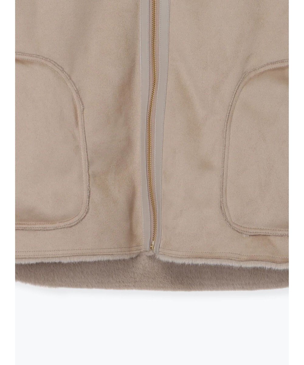 Te chichi リバーシブルファームートンブルゾン 