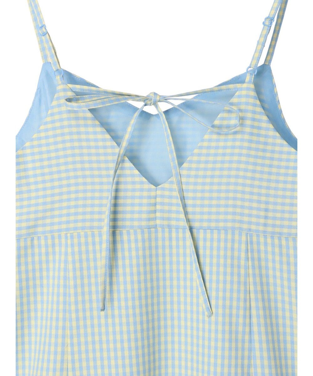 earth music&ecology チェックマーメイドキャミワンピース 