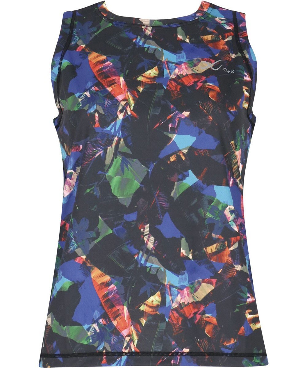 CW-X 【WOMEN】 CW-X トップス 【薄軽ランニングシャツ】 ノースリーブ タンクトップ Ｕネック 吸汗速乾性(本体) レディース DLY150 /ワコール 