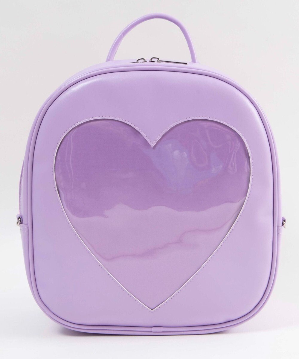 WEGO 【痛バ＆推し活グッズ】ハートウィンドウ痛リュック 