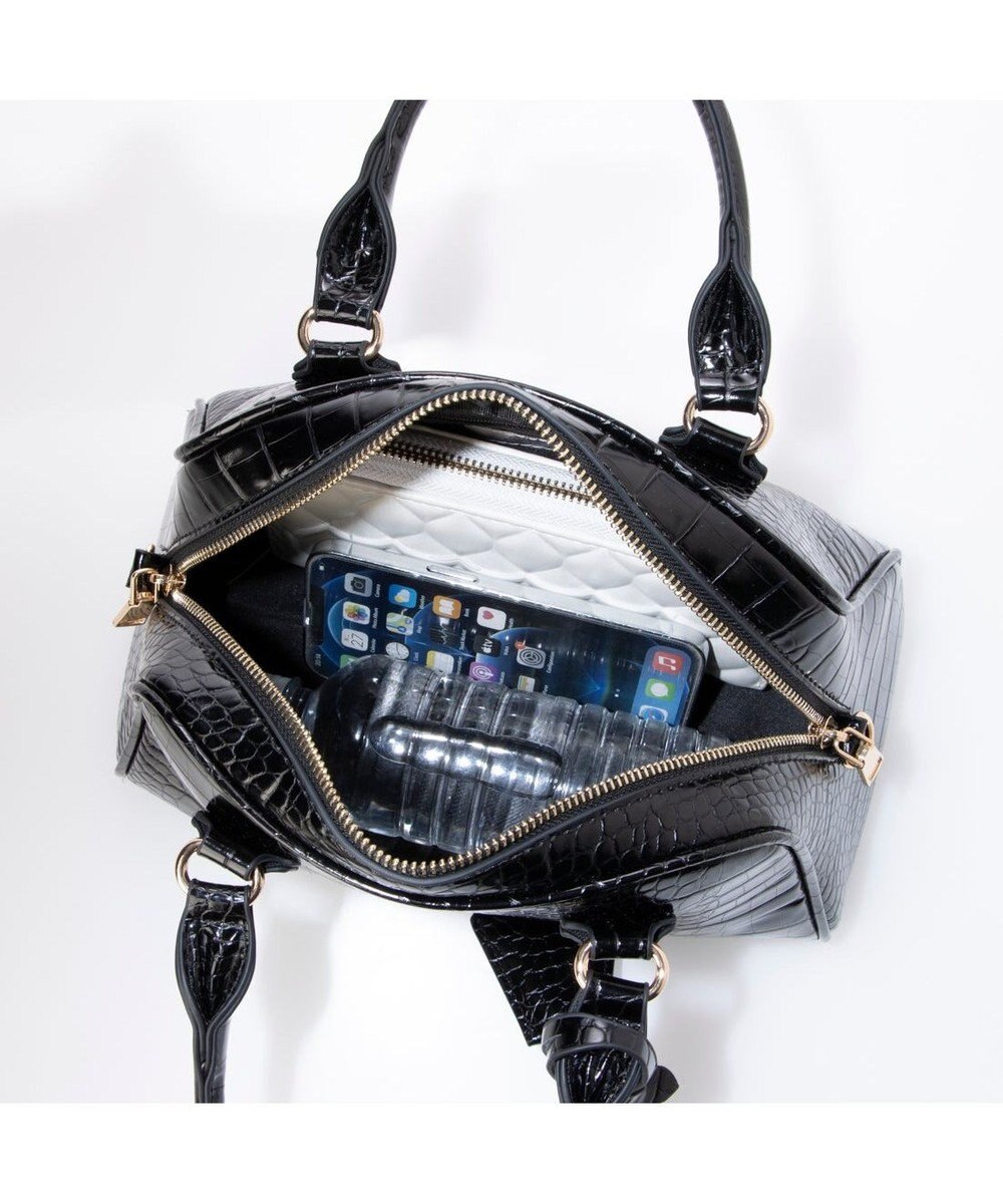 UNBILLION カシュカシュ cachecache / アソート合皮ボストンバッグ 