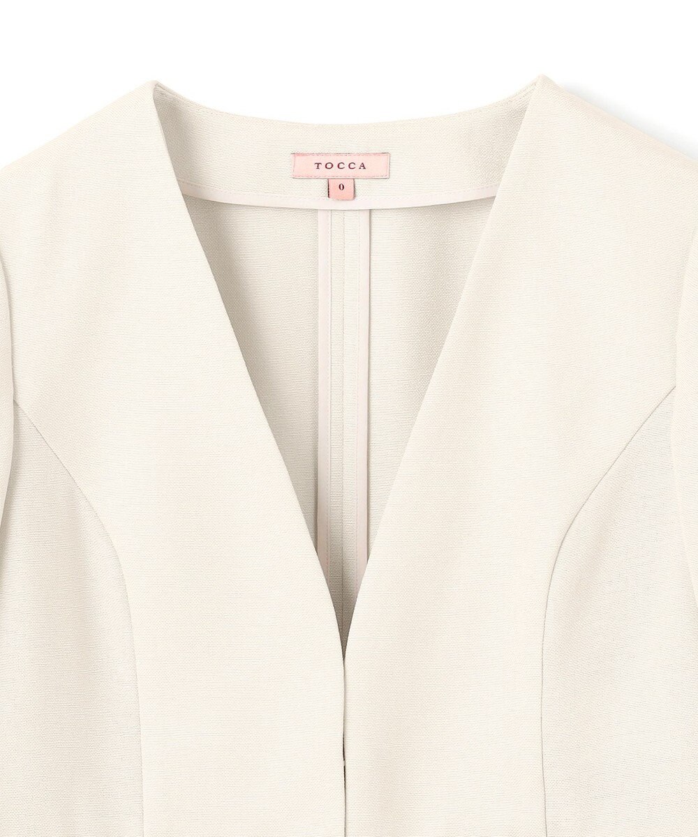 TOCCA 【消臭】BRIGHT LUMINOUS 七分袖ジャケット 