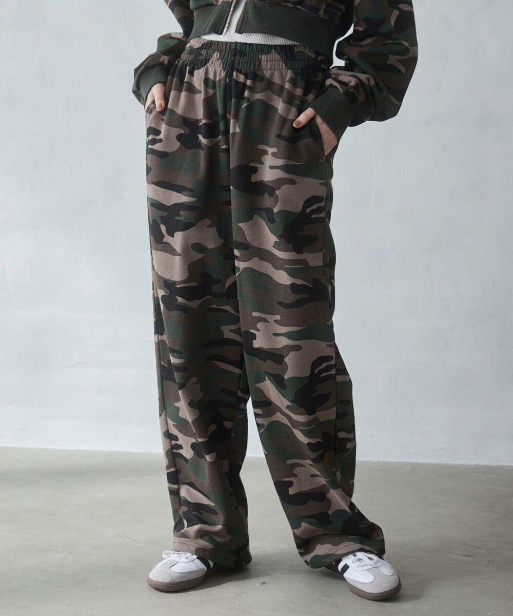 WEGO 【ウエストゴム/XSSMサイズ展開】スウェットワイドパンツ 