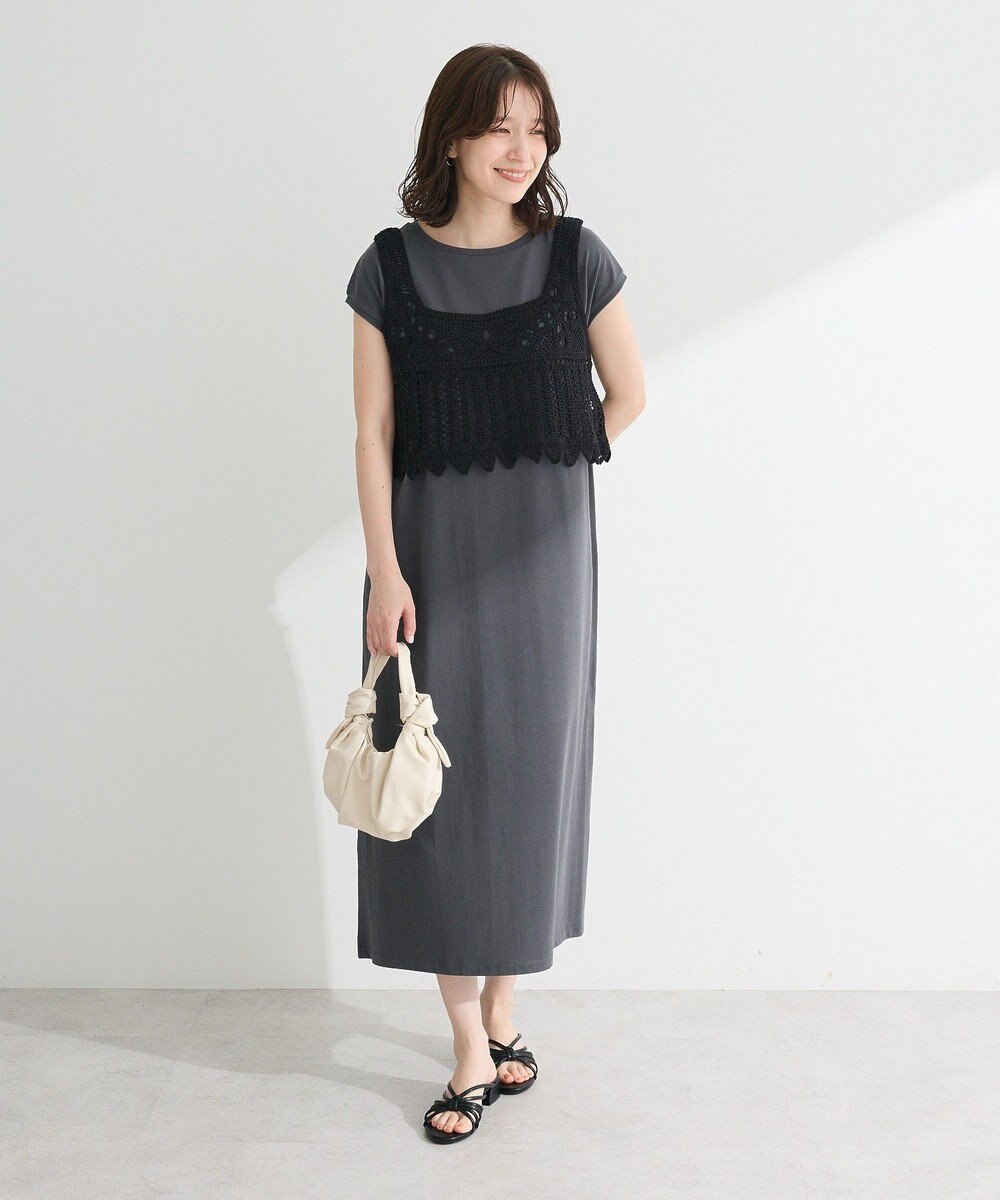 Green Parks SET2点クロシェベスト＋ワンピース 