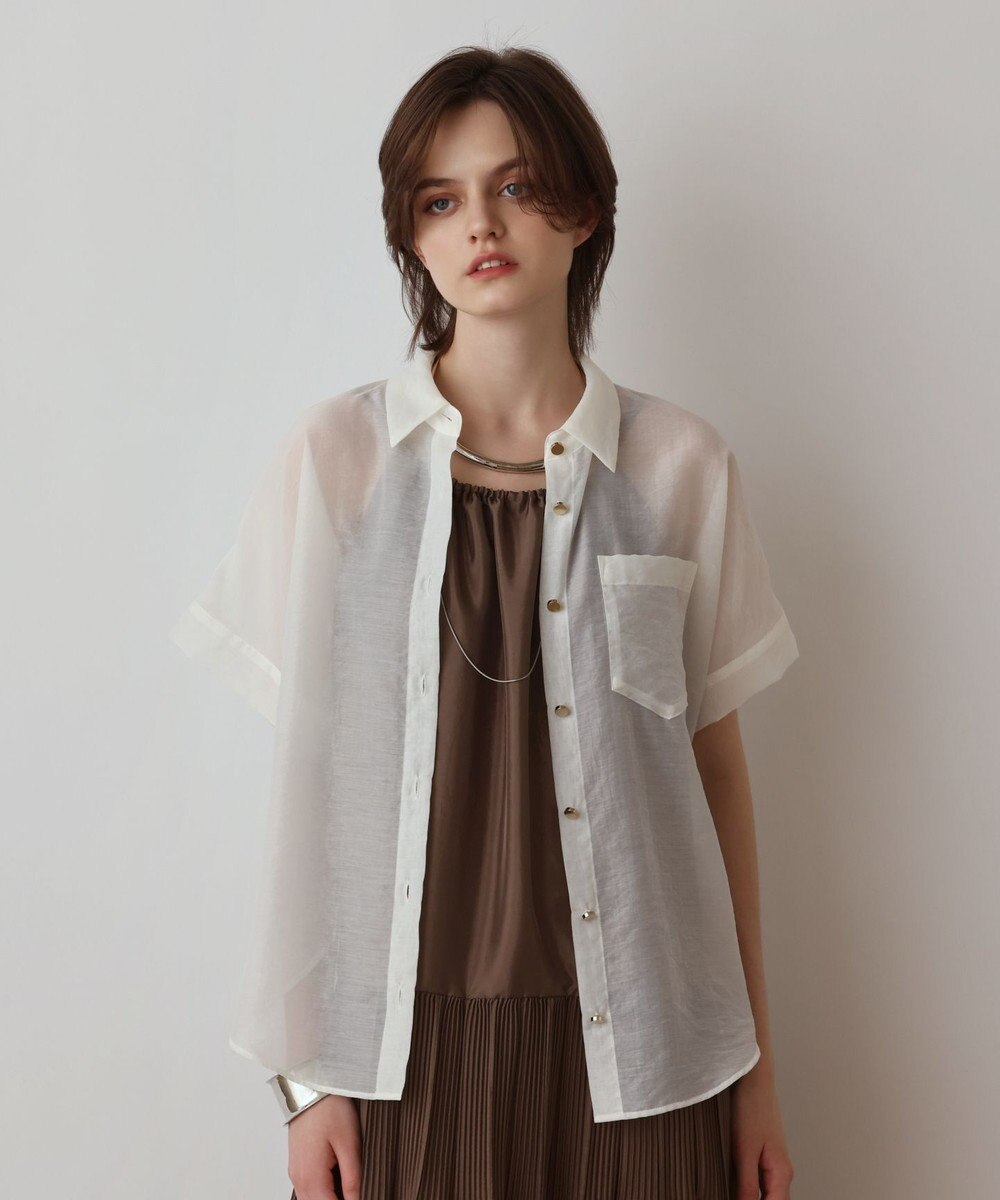 GRACE CONTINENTAL ドルマンシアーシャツ 