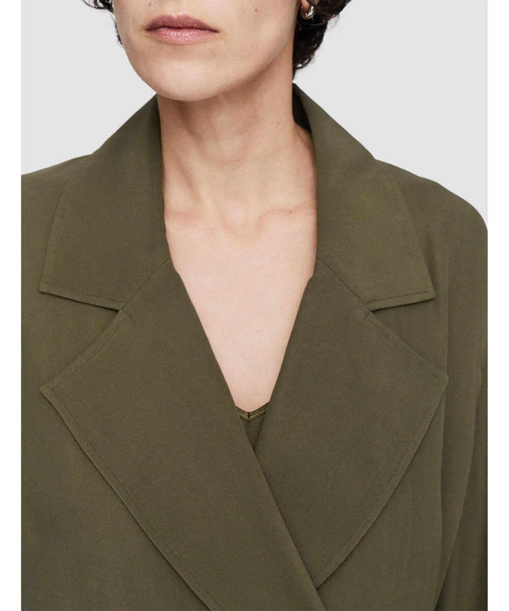 JOSEPH ヘビーシルククレープ　ミドルコート 