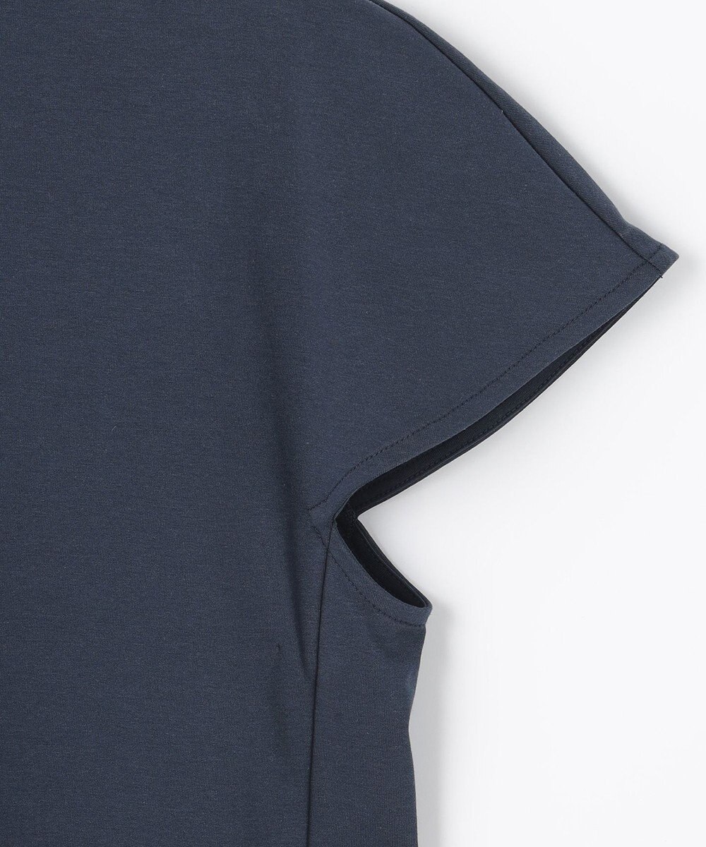 #Newans 【ANSWER for シティライフ】乾燥機対応！ハイネックフレンチスリーブカットソー 