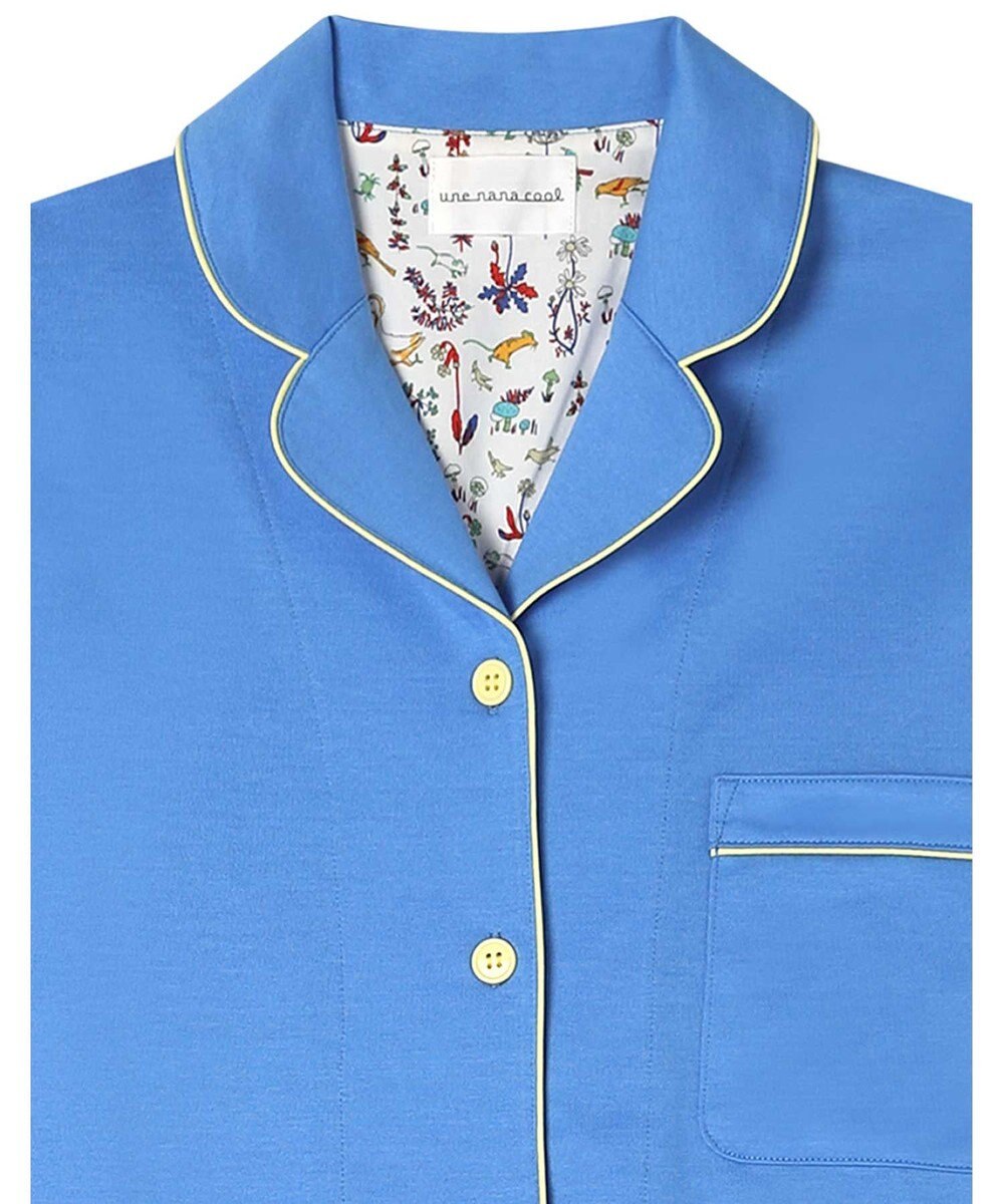 une nana cool 【綿100%】40/2コーマ天竺シルケットパジャマ MADE WITH LIBERTY FABRIC 