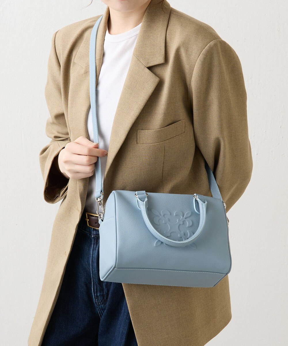 russet 《composition》レザー2WAYミニボストンバッグ(CE-1684) 