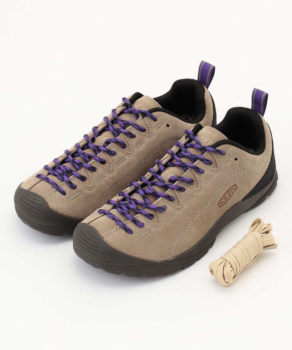 JOSEPH ABBOUD MOUNTAIN 【KEEN WOMENS・防水】 LIFESTYLE JASPER スニーカー ライトグレー系