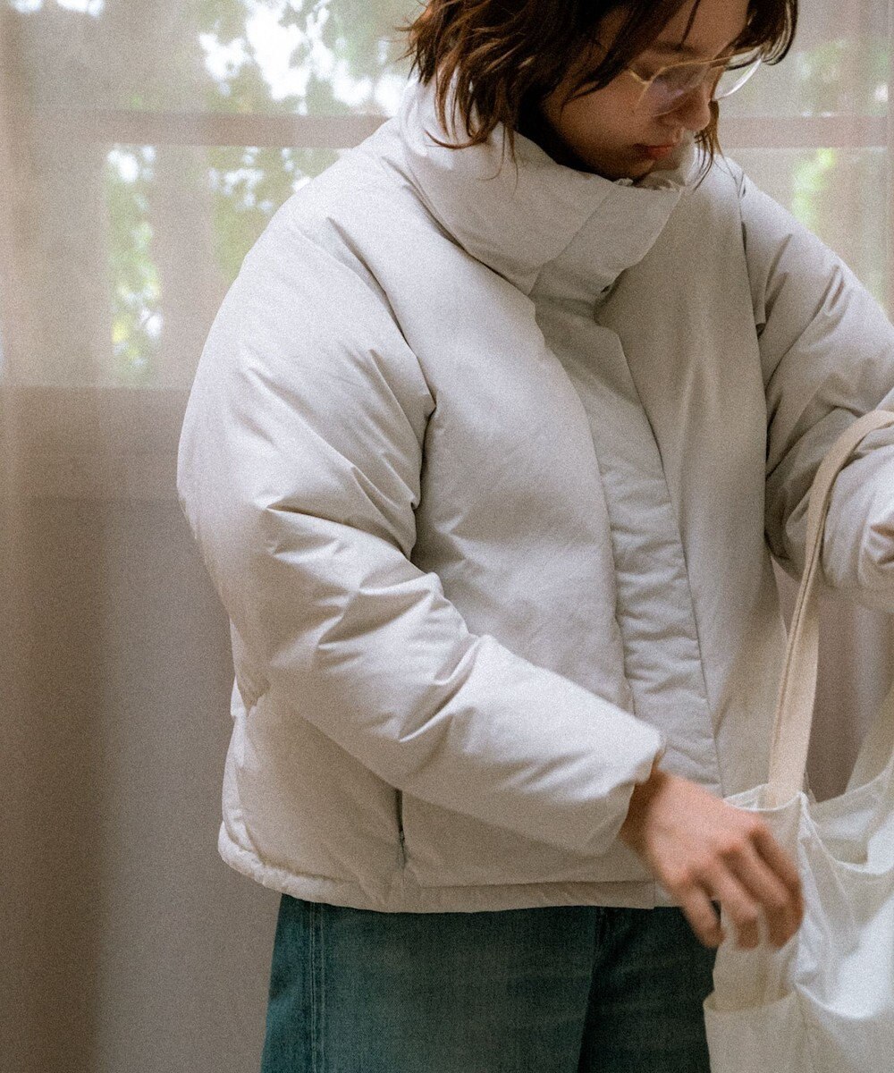 KWD 【日本製/高品質ダウン】STAND COLLAR DOWN BLOUSON ダウンブルゾン 