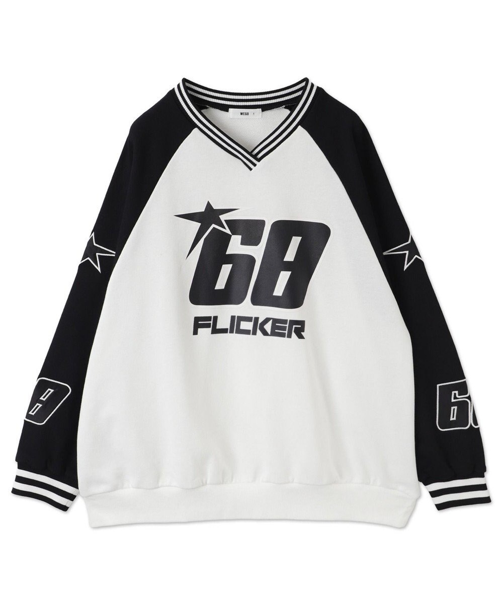 WEGO スターナンバリングプルオーバー 