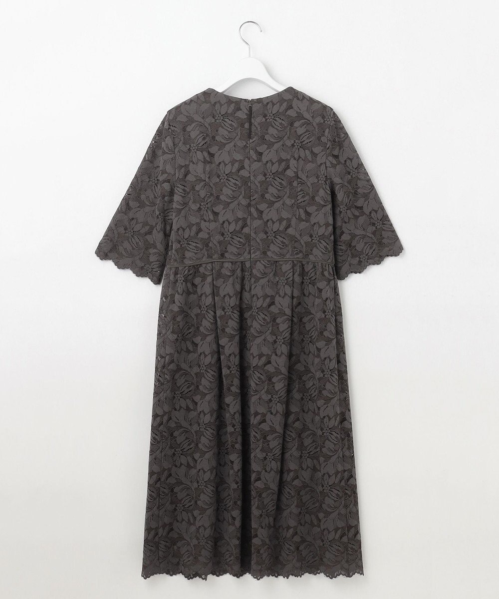 自由区 【洗える】フルールコードレース ワンピース 