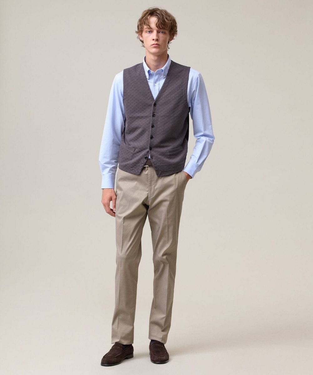 J.PRESS MEN 【KANEMASA JERSEY】ボタンダウン シャツ 