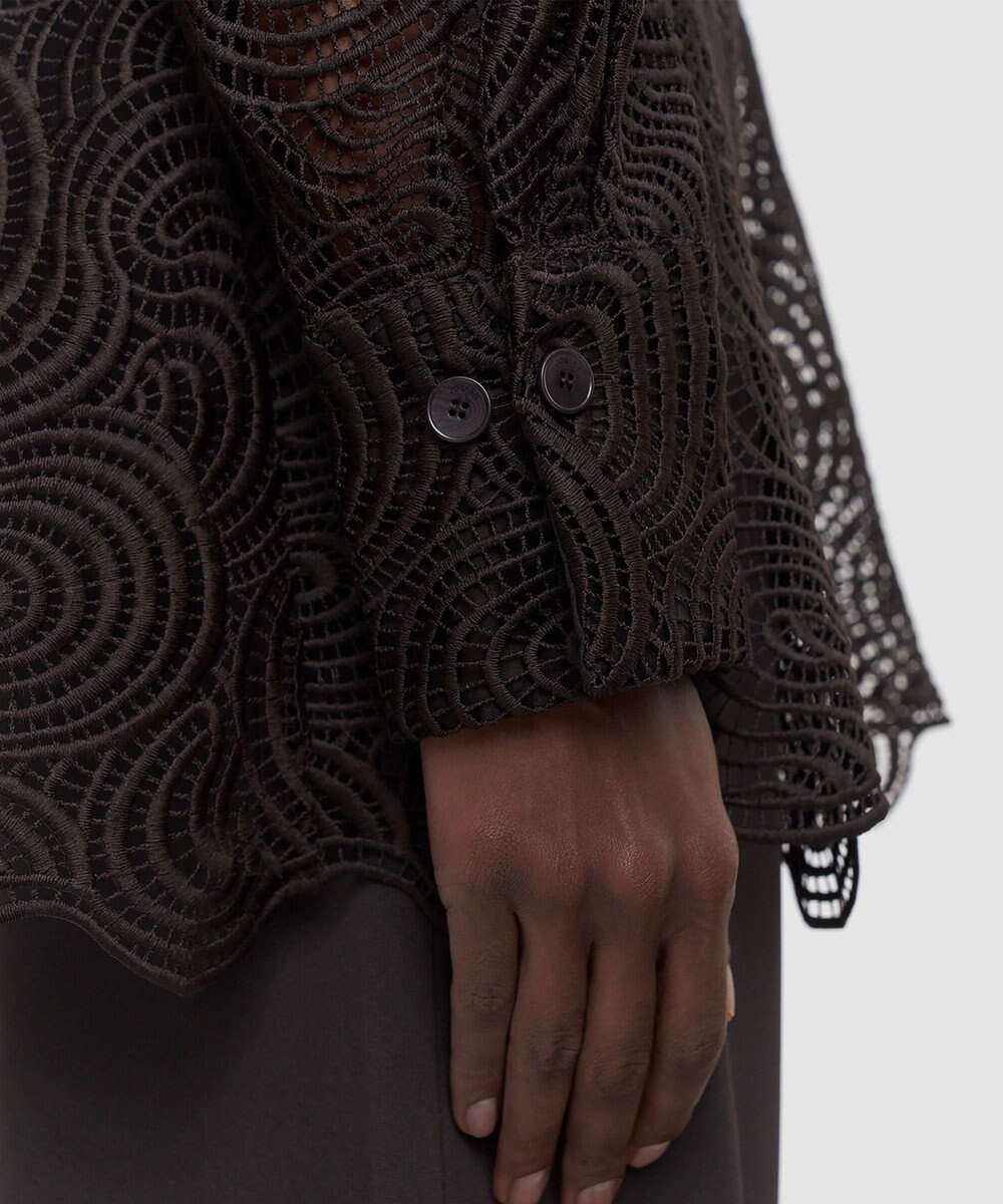 JOSEPH コードレース クロシェ　ブラウス 