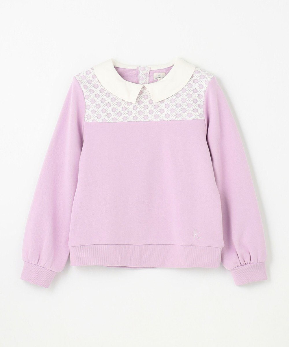 組曲 KIDS 【150-160㎝】レース トレーナー 