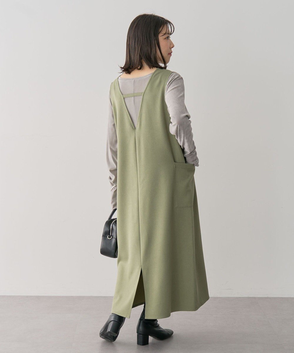 Green Parks 前後２ＷＡＹハーフＺＩＰジャンパースカート 