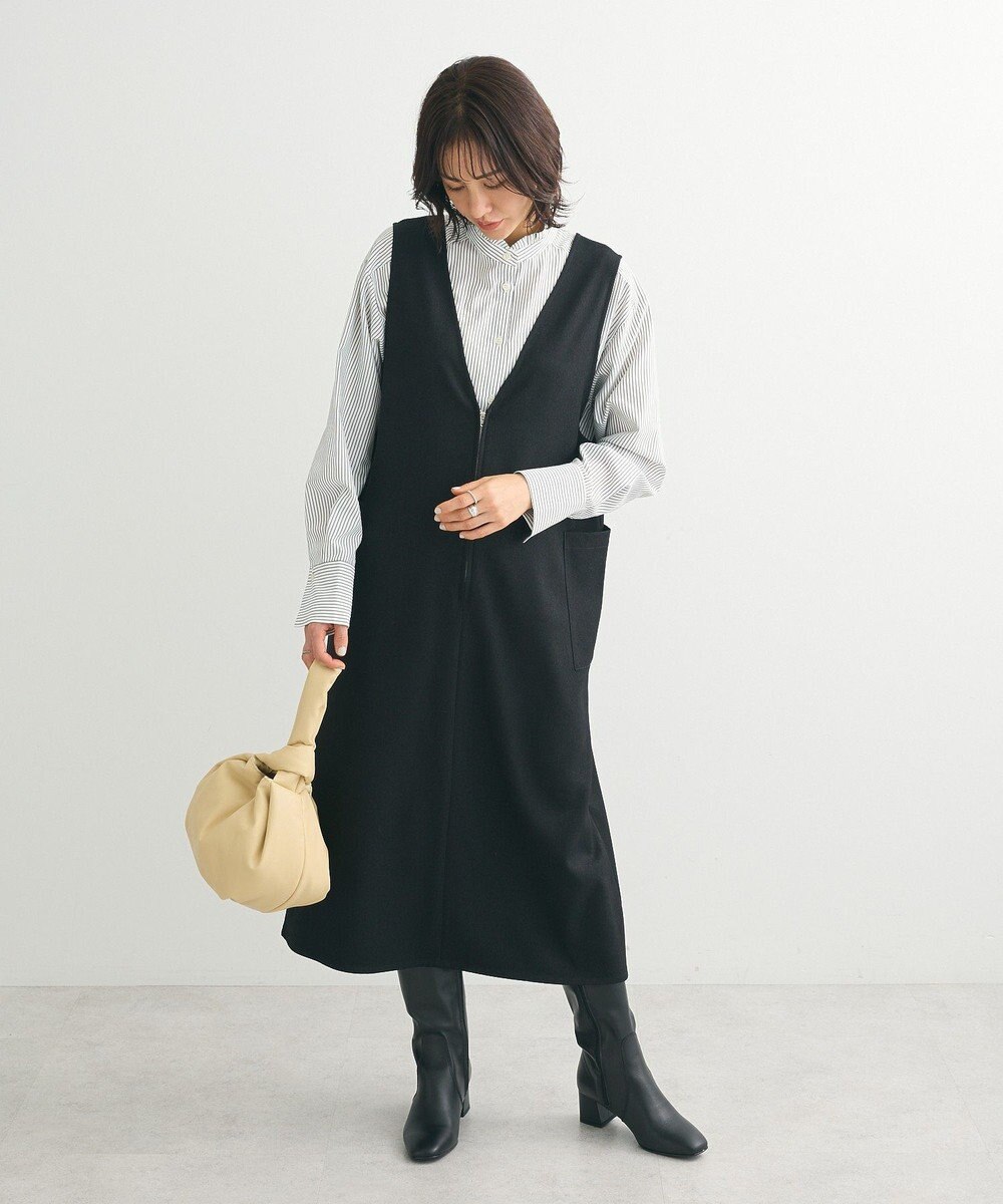 Green Parks 前後２ＷＡＹハーフＺＩＰジャンパースカート 