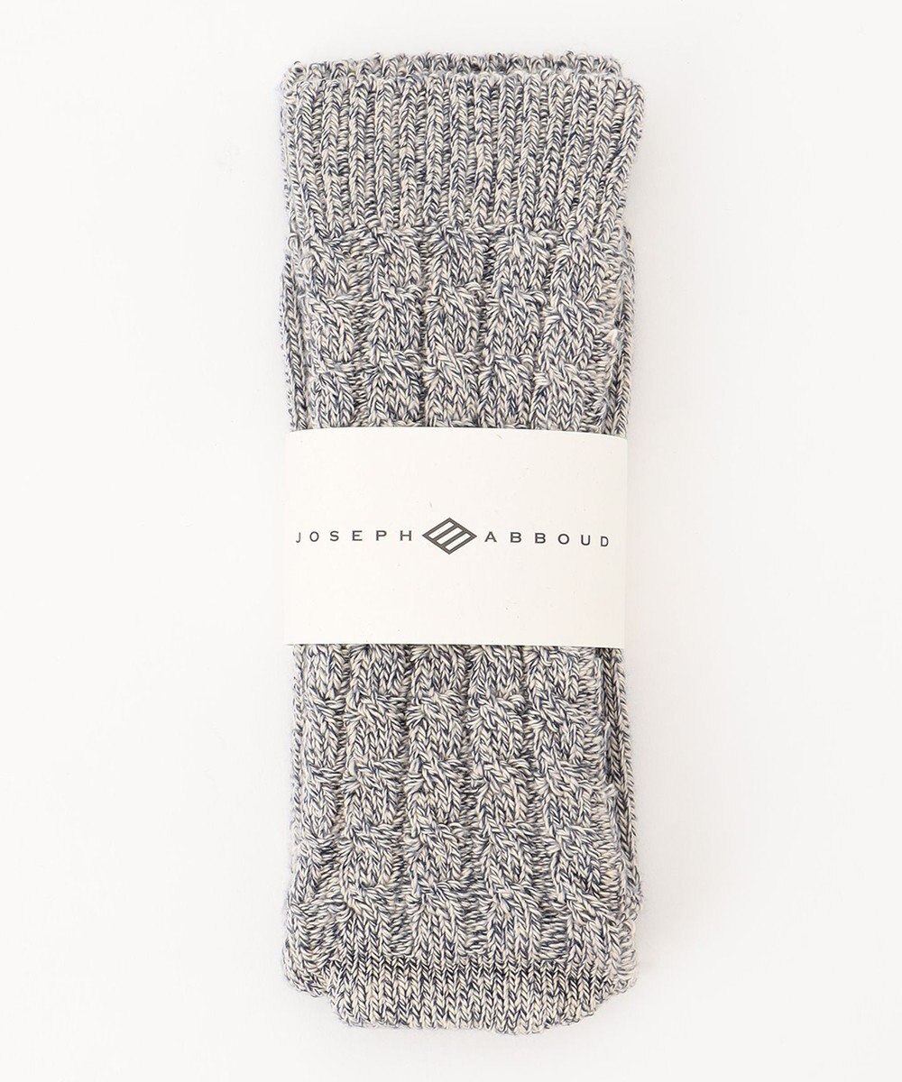 JOSEPH ABBOUD MOUNTAIN 【SPACE】OGコットンケーブル  ソックス 