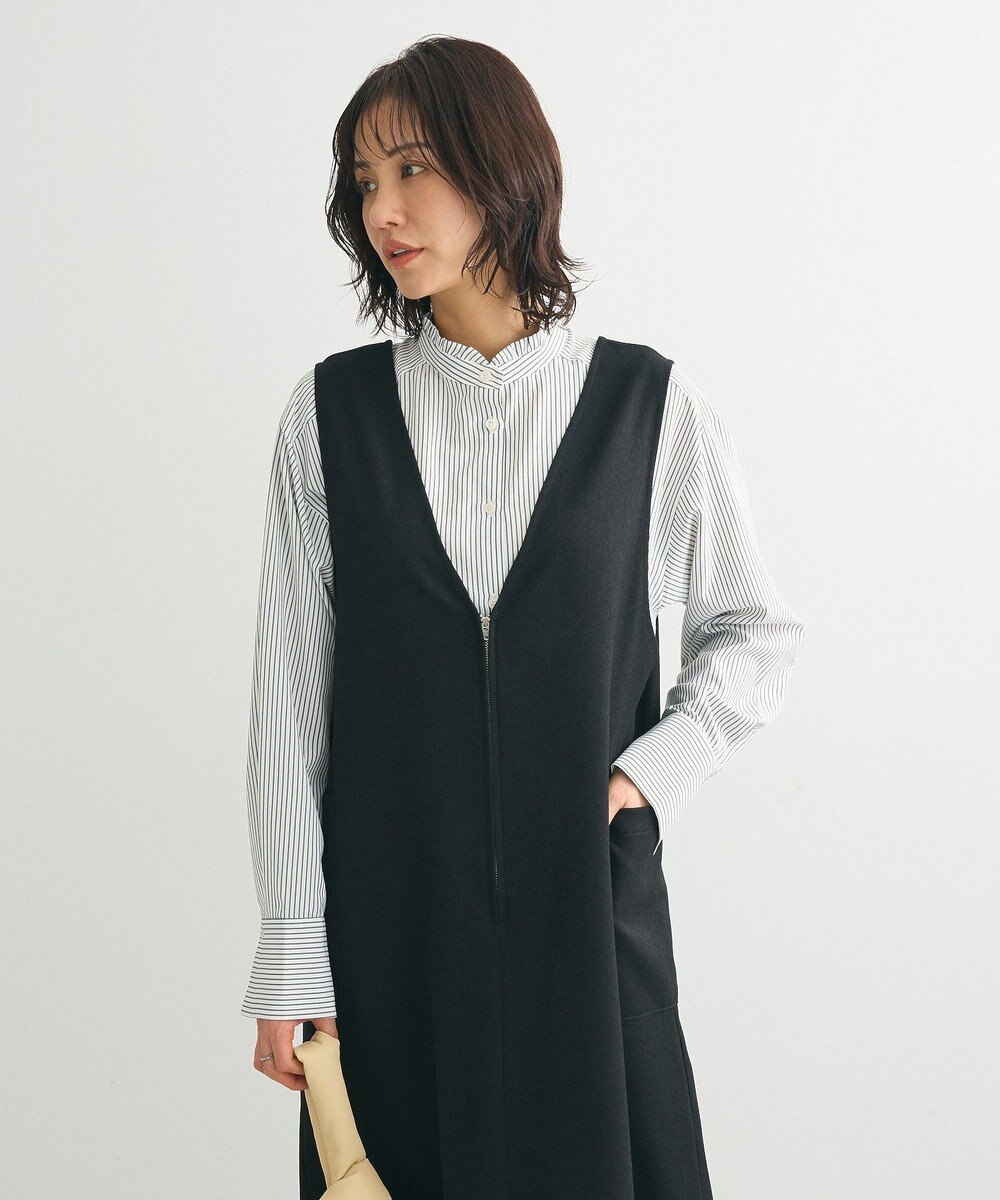 Green Parks 前後２ＷＡＹハーフＺＩＰジャンパースカート 