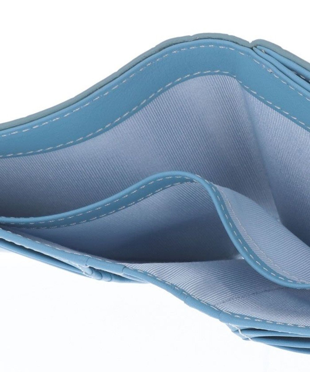 LANVIN en Bleu マゼンダ Lファスナー二つ折り財布 