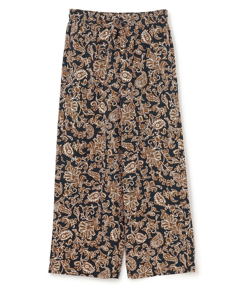 UNFILO 【ウエストゴム】プリント イージーパンツ 