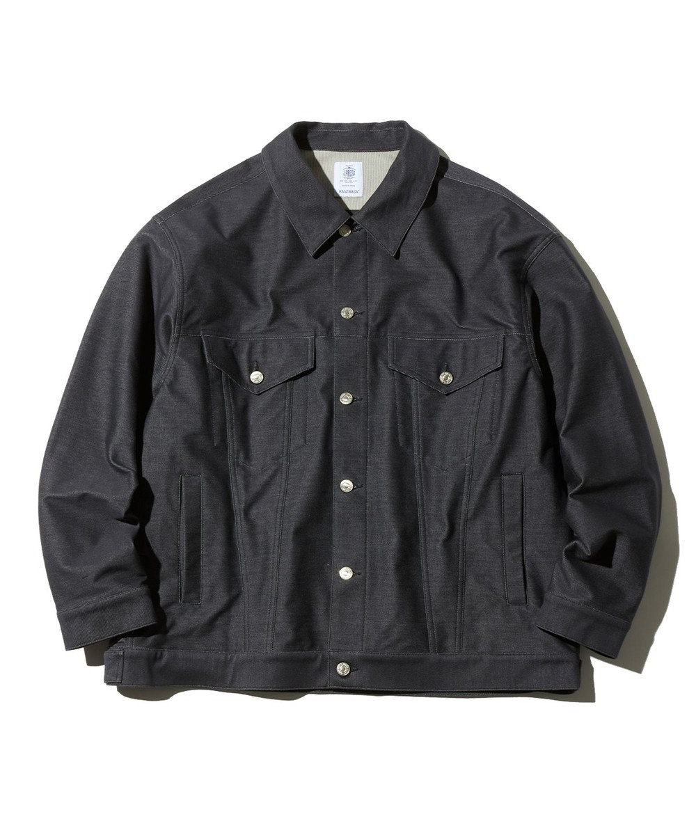 J.PRESS MEN 【J.PRESS ORIGINALS】KANEMASA TRUCKER DENIM JACKET / JAPAN MADE ネイビー系