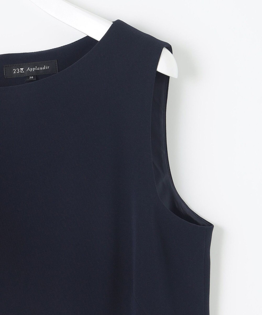 23区 【APPLAUDIR】クリスタルフラワーコンビ ドレス 