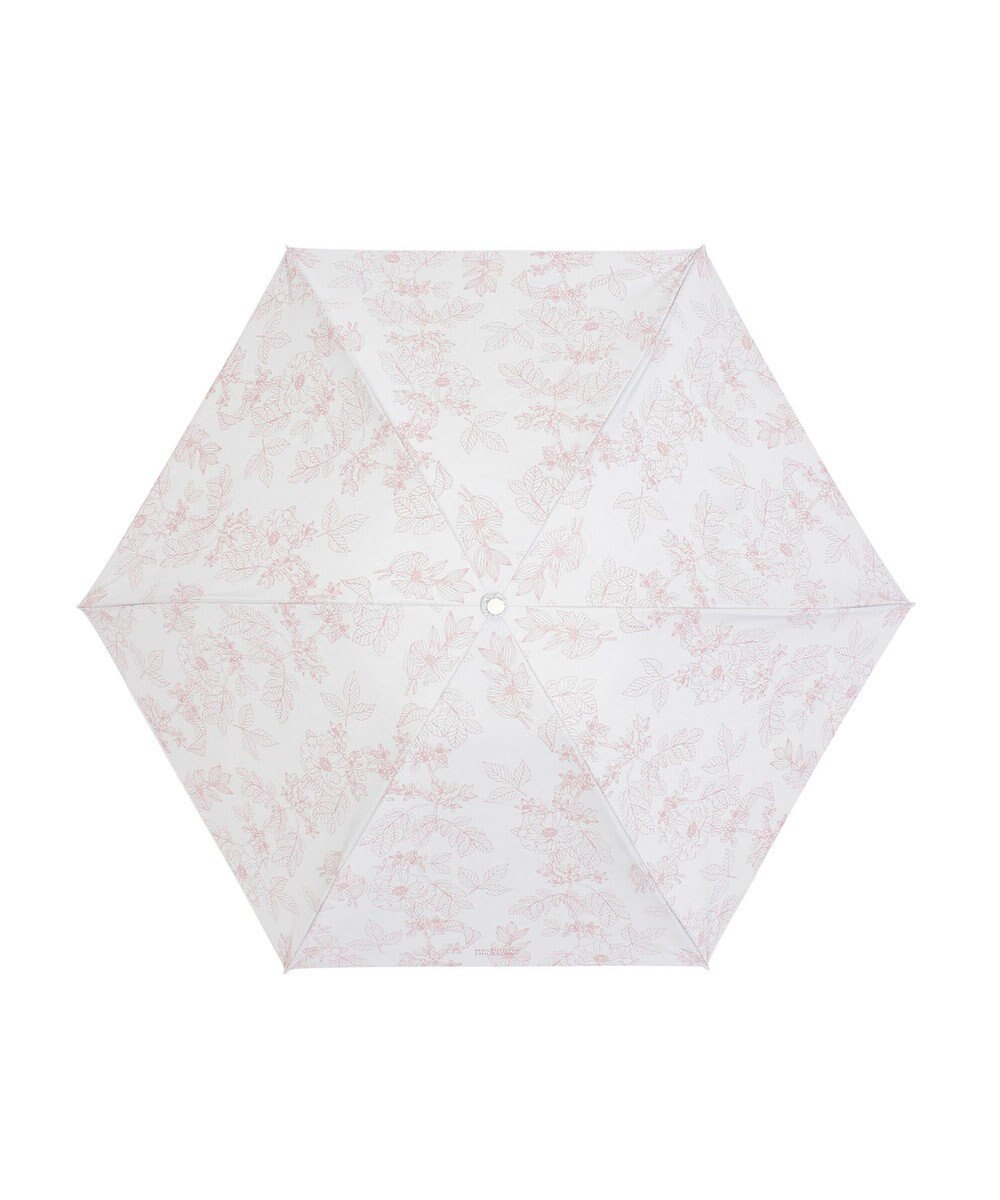 MOONBAT 【 遮光率100％/遮熱/UV/軽量】MACKINTOSH PHILOSOPHY(マッキントッシュフィロソフィー)晴雨兼用日傘 ドローイングフラワー Barbrella バーブレラ 折りたたみ傘 フワクール生地使用 