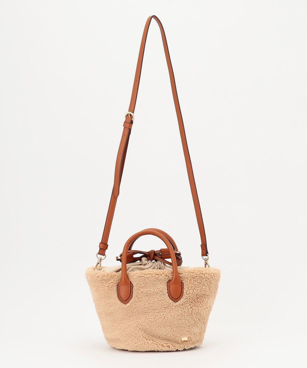 LA BAGAGERIE エコファー　バケツハンドバッグ 