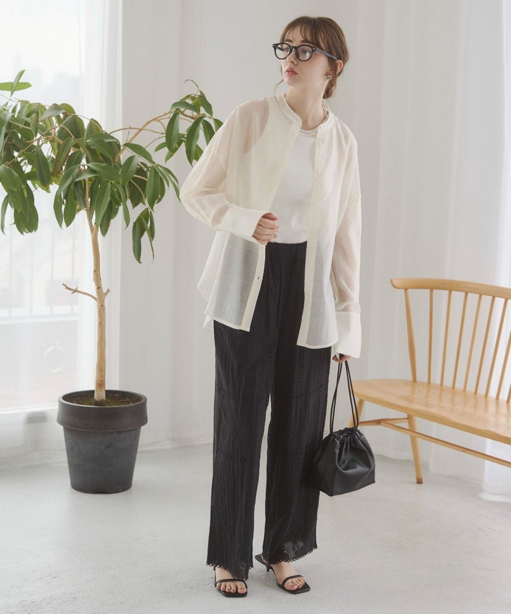 WEGO 【ANGIE VINTAGE】シアーシャツ 