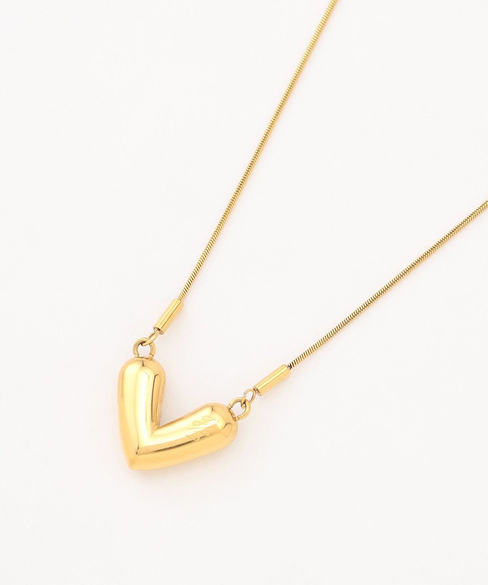 自由区 ハートモチーフ ネックレス 