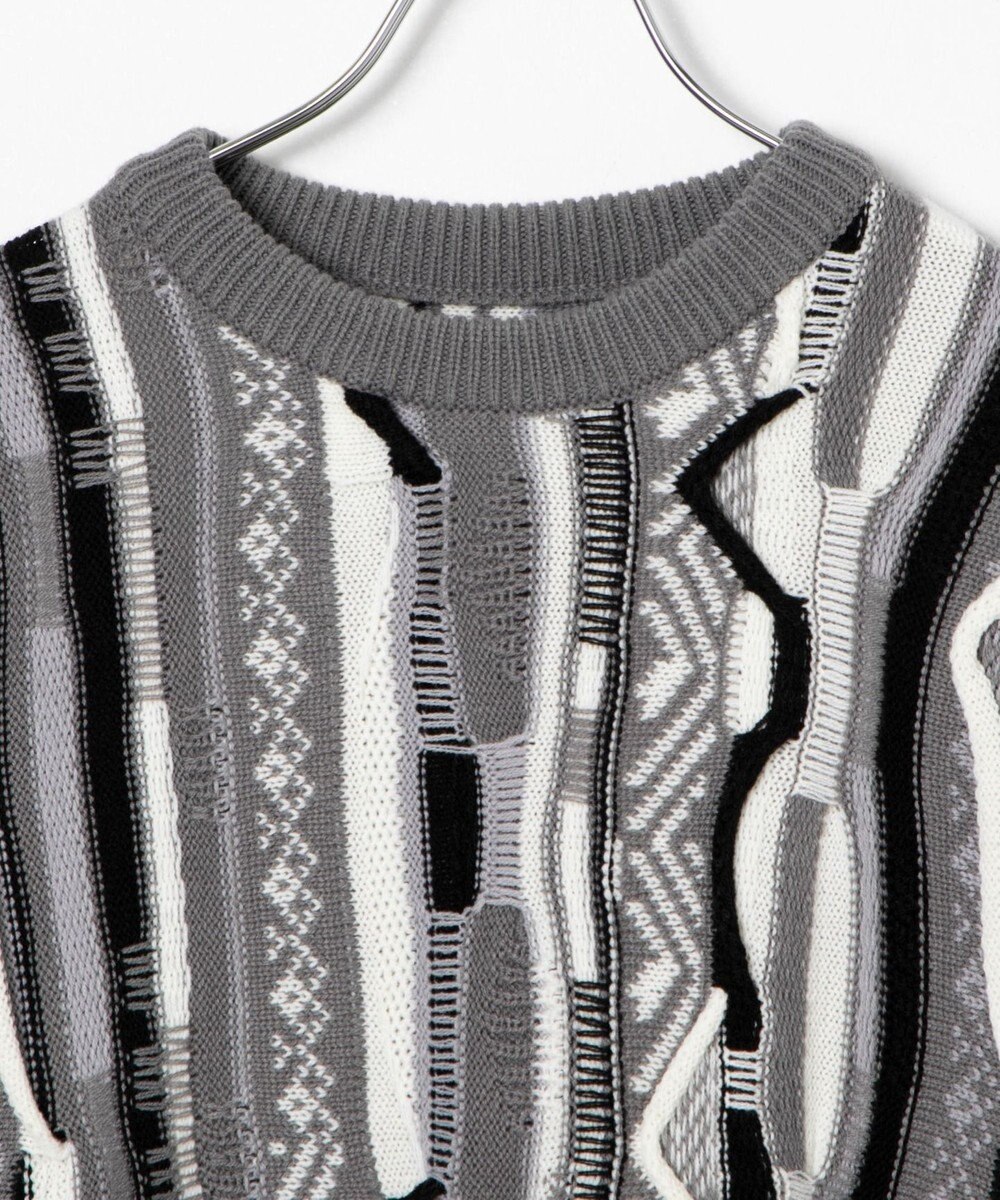 WEGO 3Dニットプルオーバー 