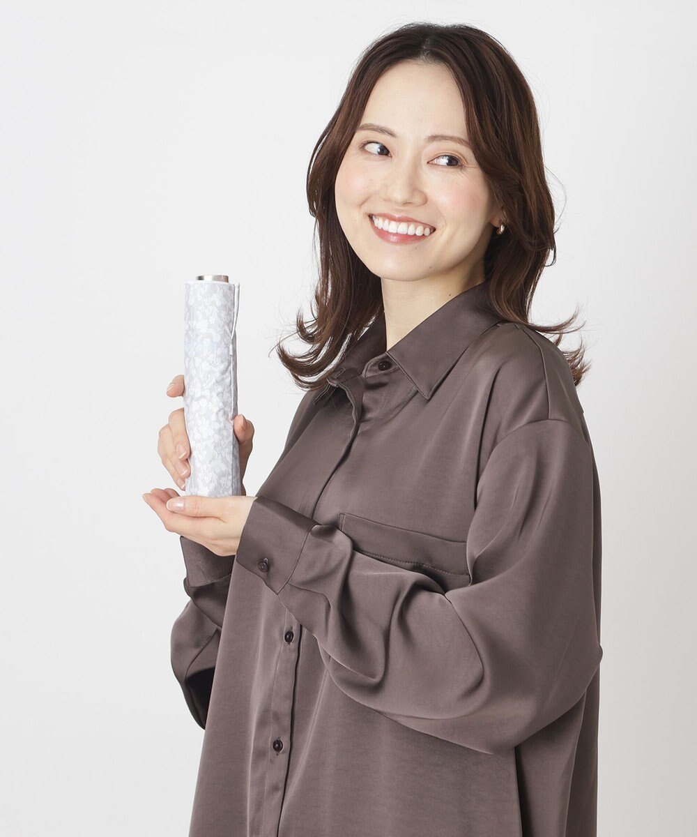 MOONBAT 【 遮光率100％/遮熱/UV/軽量】MACKINTOSH PHILOSOPHY(マッキントッシュフィロソフィー)晴雨兼用日傘 小花柄 バーブレラ 折りたたみ傘 フワクール生地使用 