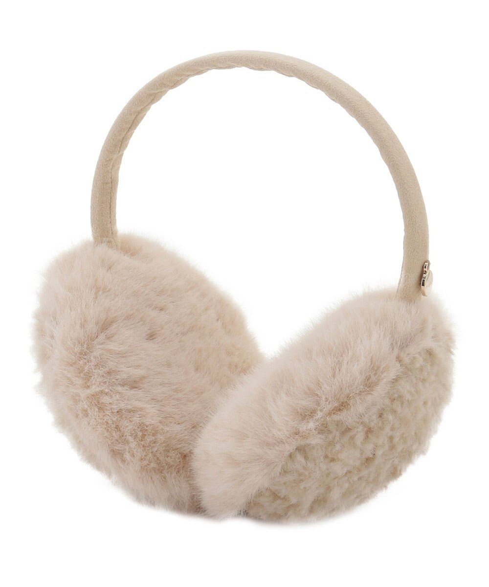 MOONBAT FURLA(フルラ)ファーMix コンパクト イヤマフ 無地 