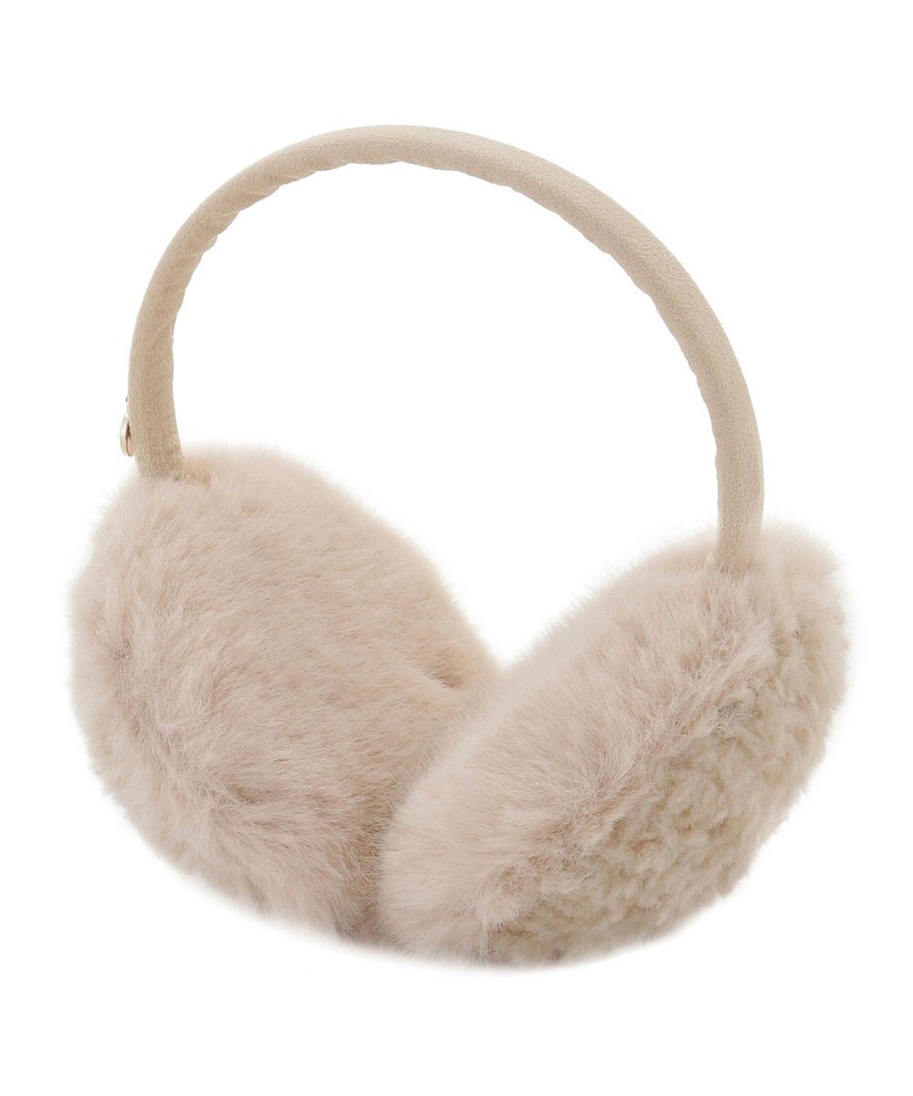 MOONBAT FURLA(フルラ)ファーMix コンパクト イヤマフ 無地 