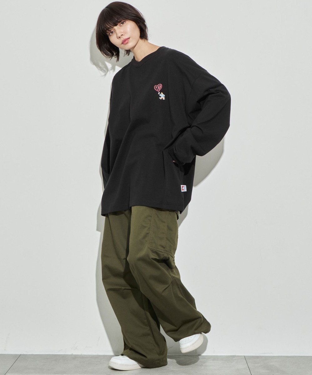 WEGO 【ユニセックス着用ITEM】別注ベンデイビスプランプロゴT（LS） 