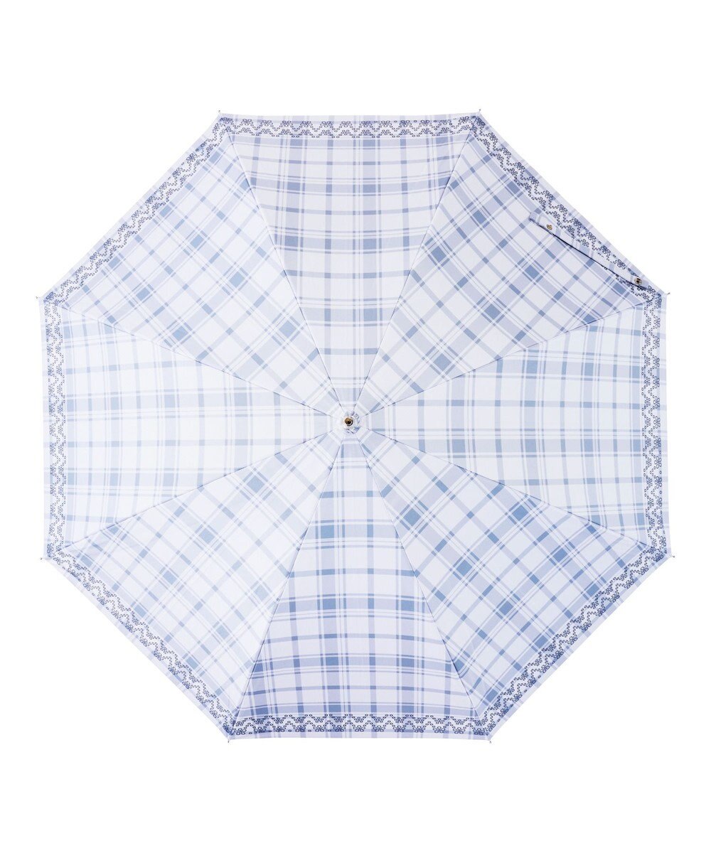 MOONBAT estaa 晴雨兼用 長傘 チェック 日傘 遮光 遮熱 UV 