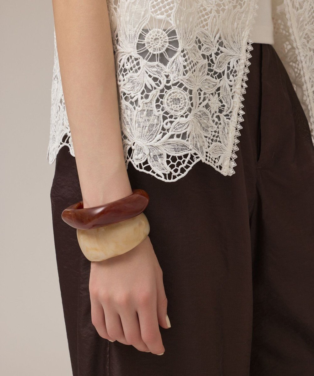 GRACE CONTINENTAL レース刺繍ベスト 